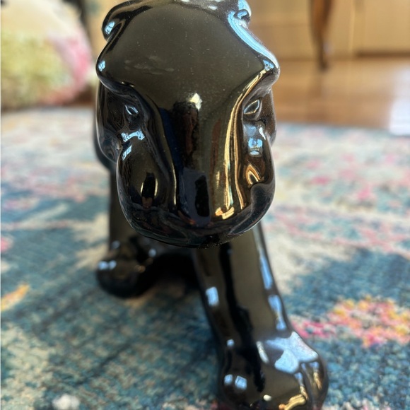 Glossy Black Panther MCM Art Sculpture - Picture 3 of 8